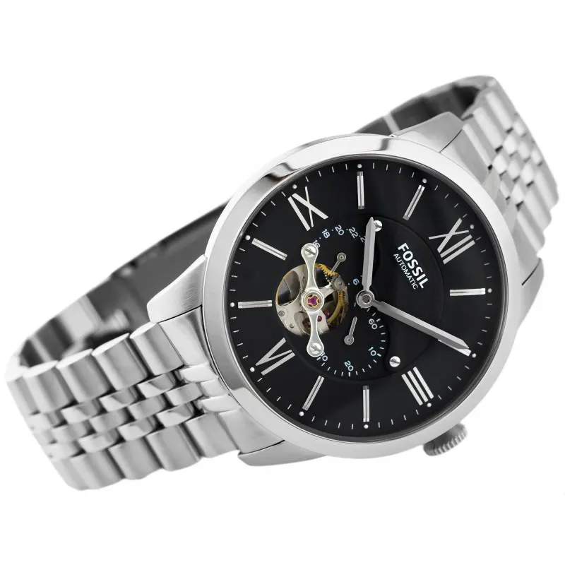 Fossil Townsman Automatic Black Dial Men's Watch | ME3107